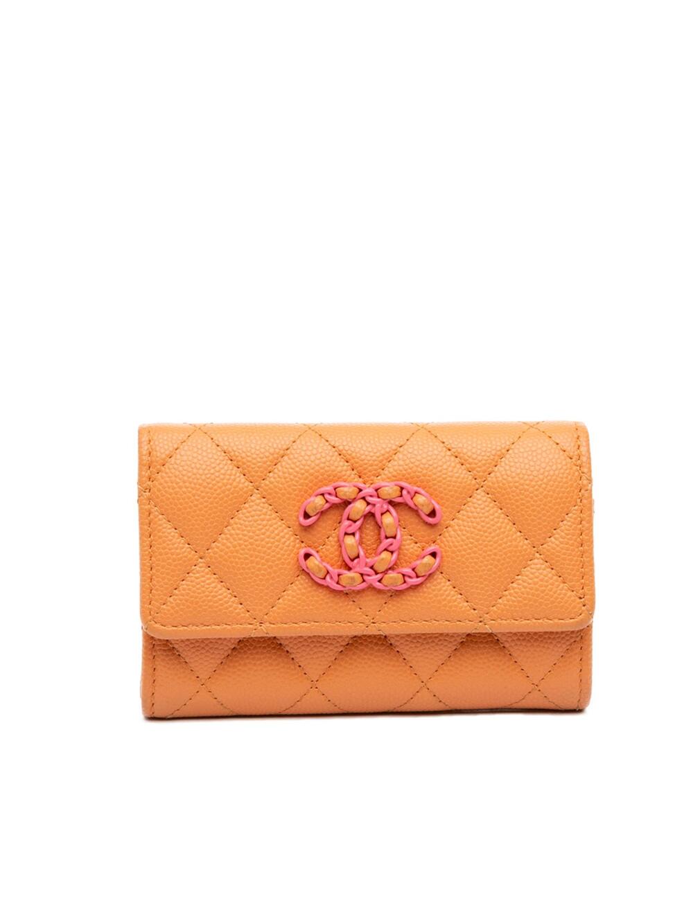 Chanel Quilted Caviar 19 Flap Card #289437C66B